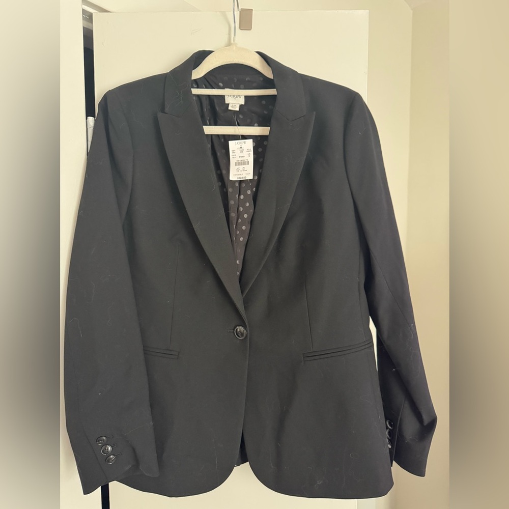 New with tags: JCrew Classic Women’s Black Blazer